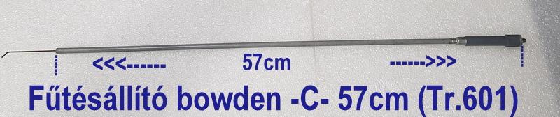 Fűtésállító bowden C